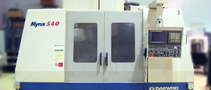 daewoo mynx 540 divizörlü cnc makinası 